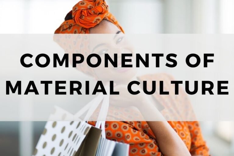 Components of Material Culture
